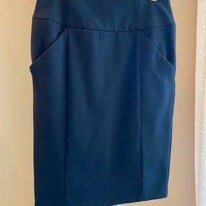 Black pencil skirt.  Size 4